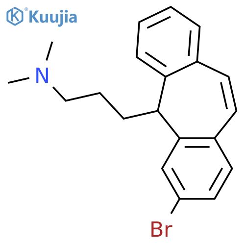 5H-Dibenzo[a,d]cycloheptene-5-propanamine, 3-bromo-N,N-dimethyl- structure