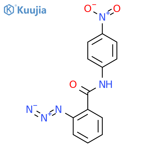 Benzamide, 2-azido-N-(4-nitrophenyl)- structure