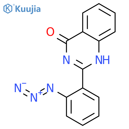 4(1H)-Quinazolinone, 2-(2-azidophenyl)- structure