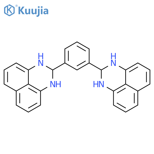 1H-Perimidine, 2,2'-(1,3-phenylene)bis[2,3-dihydro- structure