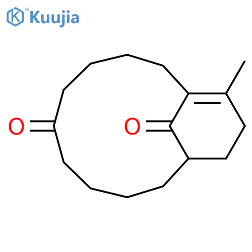 Bicyclo[9.3.1]pentadec-11-ene-6,15-dione, 12-methyl- structure