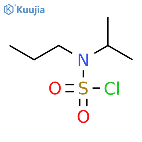 N-(propan-2-yl)-N-propylsulfamoyl chloride structure