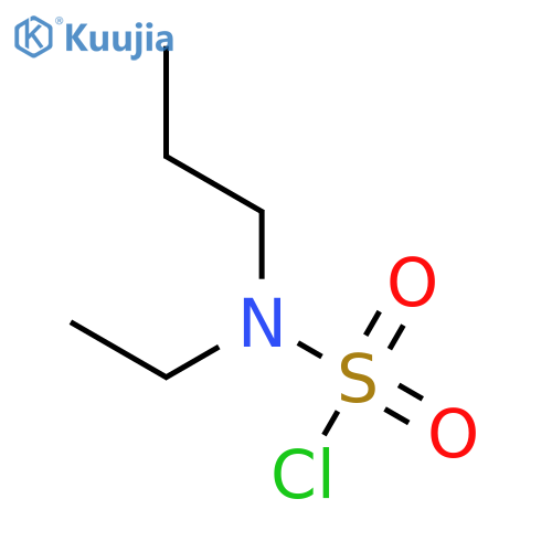 N-ethyl-N-propylsulfamoyl chloride structure