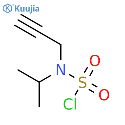 2-PROPYN-1-AMINE, N-(CHLOROSULFONYL)-N-(1-METHYLETHYL)- structure