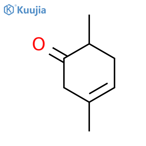 3-CYCLOHEXEN-1-ONE, 3,6-DIMETHYL- structure