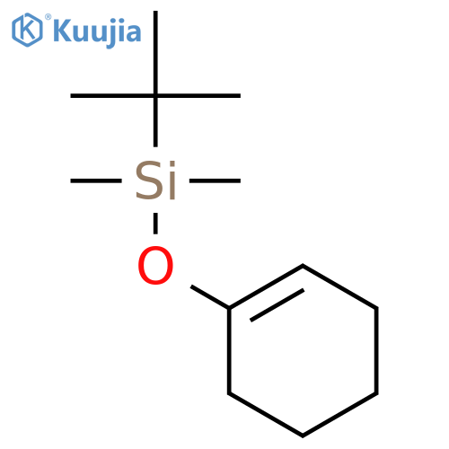 Silane, (1-cyclohexen-1-yloxy)(1,1-dimethylethyl)dimethyl- structure