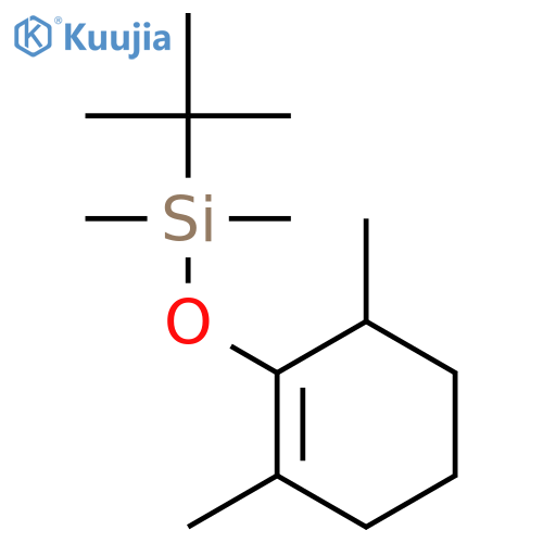 Silane, [(2,6-dimethyl-1-cyclohexen-1-yl)oxy](1,1-dimethylethyl)dimethyl- structure