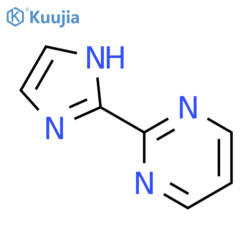 2-(1H-Imidazol-2-yl)pyrimidine structure