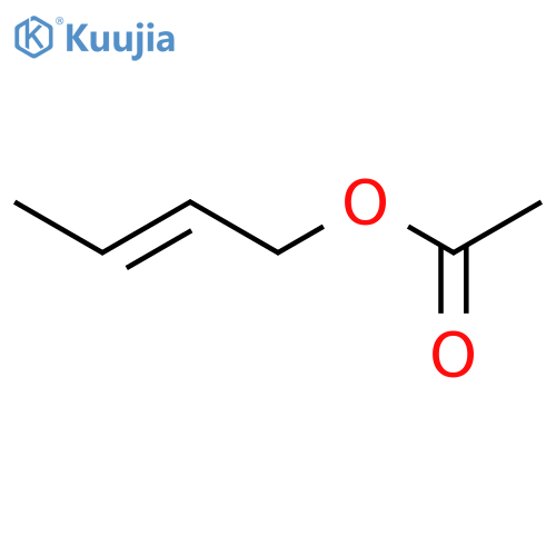 trans-2-Butenyl acetate structure
