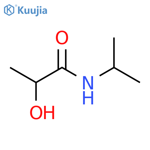 2-hydroxy-N-(propan-2-yl)propanamide structure
