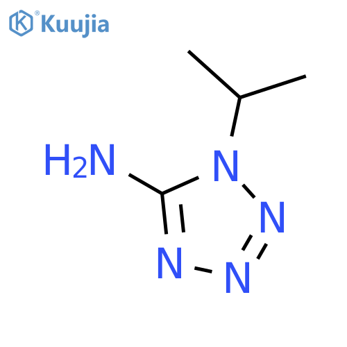 1-(propan-2-yl)-1H-1,2,3,4-tetrazol-5-amine structure