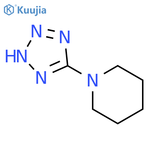 1-(1H-Tetrazol-5-yl)piperidine structure