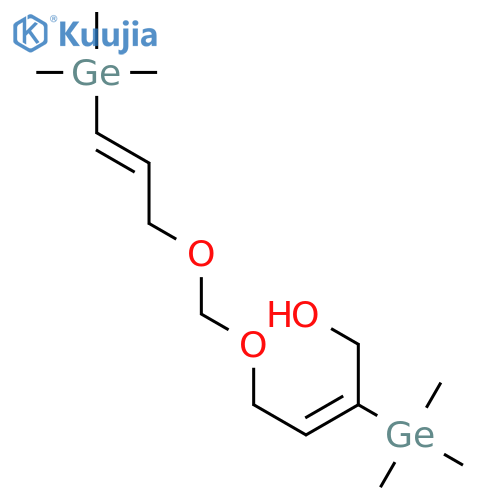 2-Buten-1-ol,2-(trimethylgermyl)-4-[[[3-(trimethylgermyl)-2-propenyl]oxy]methoxy]- structure