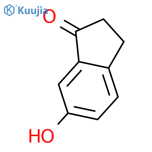6-Hydroxy-1-indanone structure