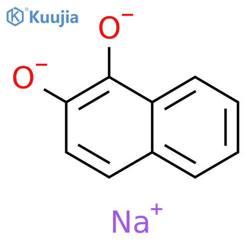 1,2-Naphthalenediol, ion(2-), monosodium (9CI) structure