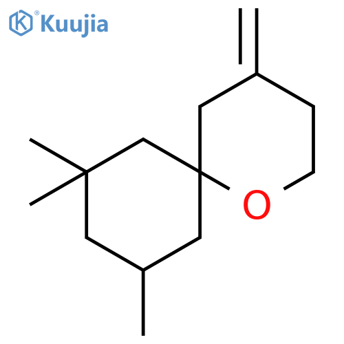 1-OXASPIRO[5.5]UNDECANE, 8,8,10-TRIMETHYL-4-METHYLENE- structure