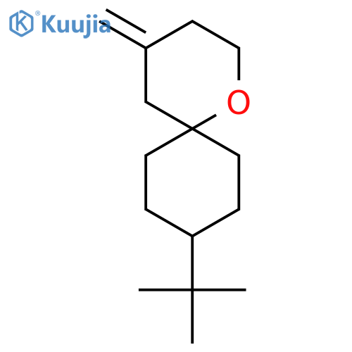 1-Oxaspiro[5.5]undecane, 9-(1,1-dimethylethyl)-4-methylene- structure