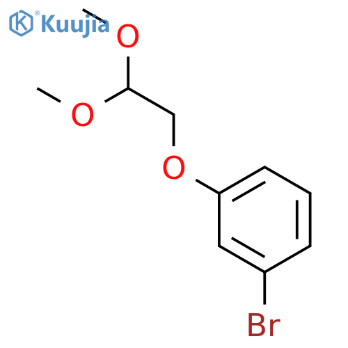 1-Bromo-3-(2,2-dimethoxyethoxy)benzene structure