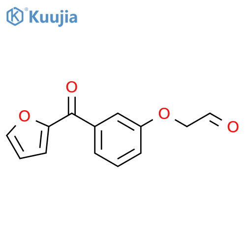 Acetaldehyde, [3-(2-furanylcarbonyl)phenoxy]- structure