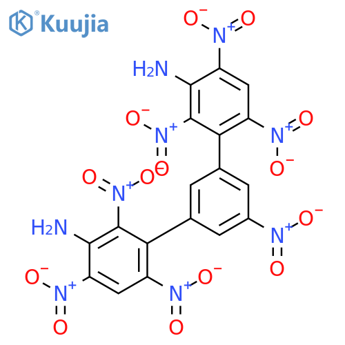3-[3-(3-Amino-2,4,6-trinitrophenyl)-5-nitrophenyl]-2,4,6-trinitroaniline structure