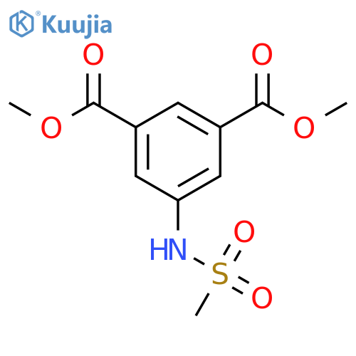 Dimethyl 5-(methylsulfonamido)isophthalate structure