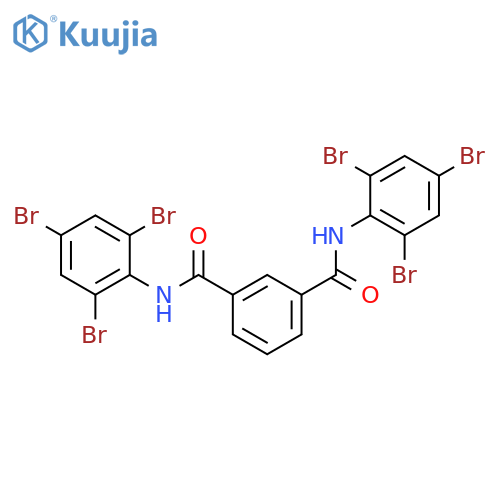 1,3-Benzenedicarboxamide, N,N'-bis(2,4,6-tribromophenyl)- structure