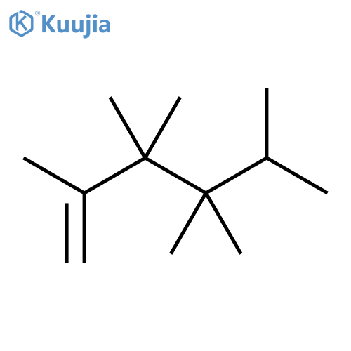 1-Hexene, 2,3,3,4,4,5-hexamethyl- structure