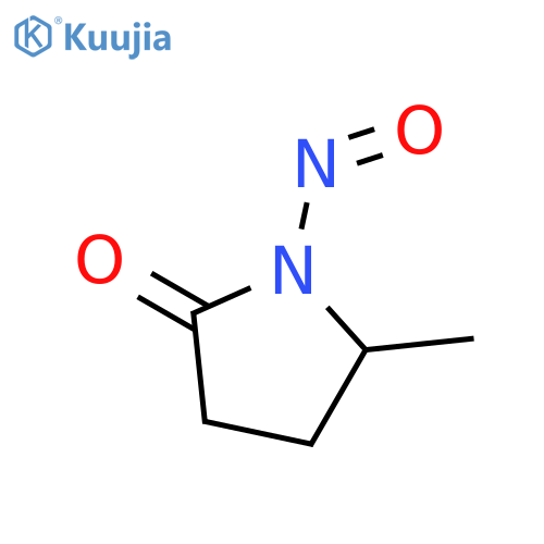 5-methyl-1-nitrosopyrrolidin-2-one structure
