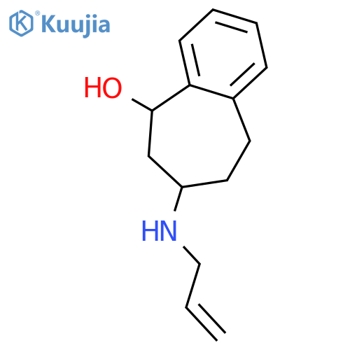 5H-BENZOCYCLOHEPTEN-5-OL, 6,7,8,9-TETRAHYDRO-7-(2-PROPENYLAMINO)- structure