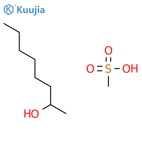 2-Octanol, methanesulfonate, (S)- structure