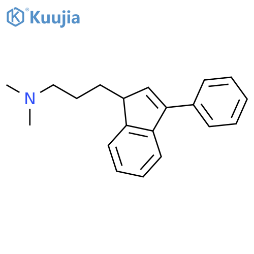 1H-Indene-1-propanamine, N,N-dimethyl-3-phenyl- structure
