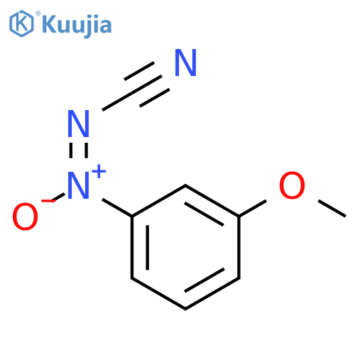 Cyanoimino-(3-methoxyphenyl)-oxidoazanium structure