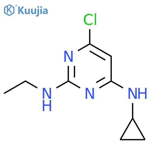 2,4-Pyrimidinediamine, 6-chloro-N4-cyclopropyl-N2-ethyl- structure