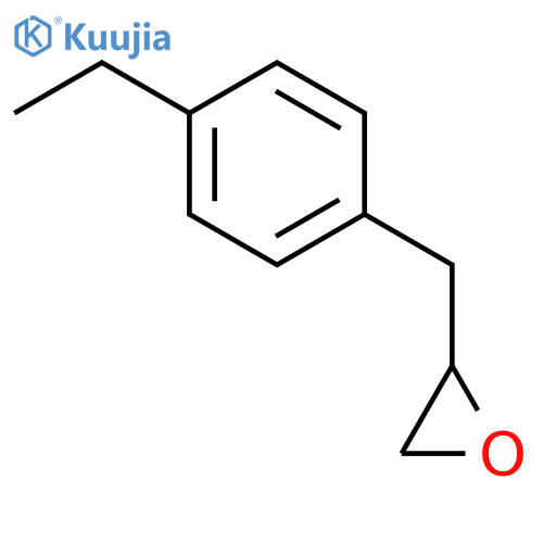 2-[(4-Ethylphenyl)methyl]oxirane structure