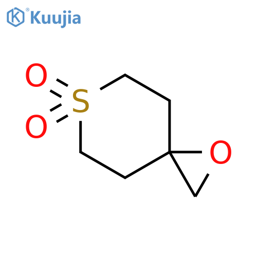 1-oxa-6λ?-thiaspiro[2.5]octane-6,6-dione structure