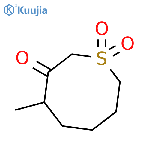 3-THIOCANONE, 4-METHYL-, 1,1-DIOXIDE structure