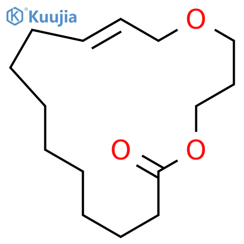 1,5-DIOXACYCLOHEPTADEC-15-EN-6-ONE, (15E)- structure
