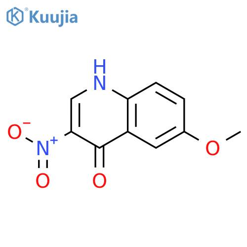 6-METHOXY-3-NITROQUINOLIN-4-OL structure