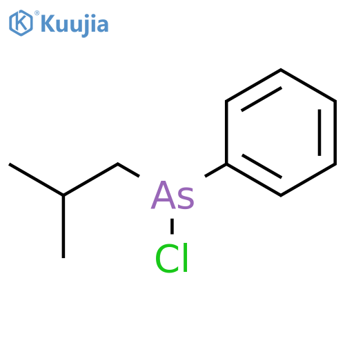 ARSINOUS CHLORIDE, (2-METHYLPROPYL)PHENYL- structure