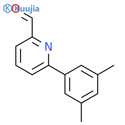 2-Pyridinecarboxaldehyde, 6-(3,5-dimethylphenyl)- structure