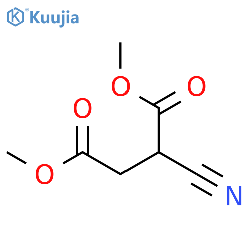 Dimethyl 2-cyanosuccinate structure