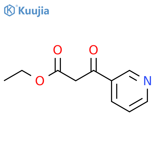 Ethyl 3-oxo-3-(pyridin-3-yl)propanoate structure