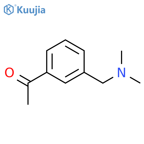 1-{3-(dimethylamino)methylphenyl}ethan-1-one structure