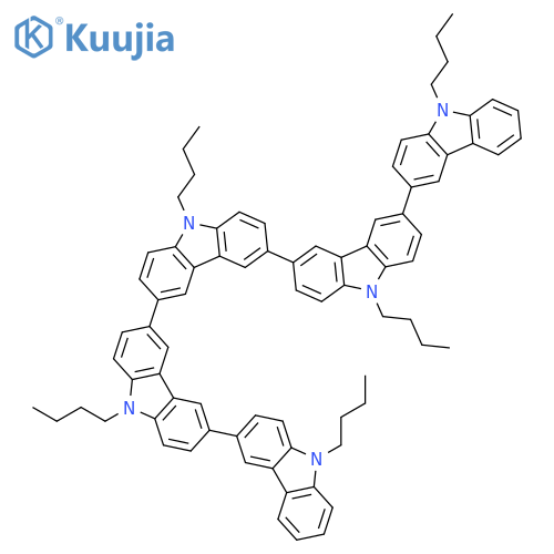 3,3':6',3'':6'',3''':6''',3''''-QUINQUE-9H-CARBAZOLE, 9,9',9'',9''',9''''-PENTABUTYL- structure