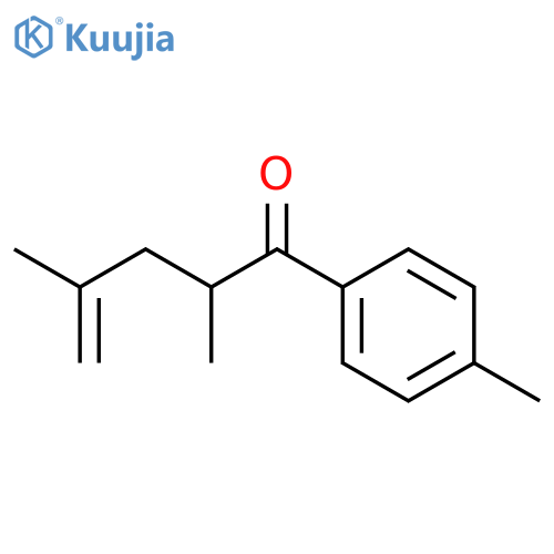 4-Penten-1-one, 2,4-dimethyl-1-(4-methylphenyl)- structure