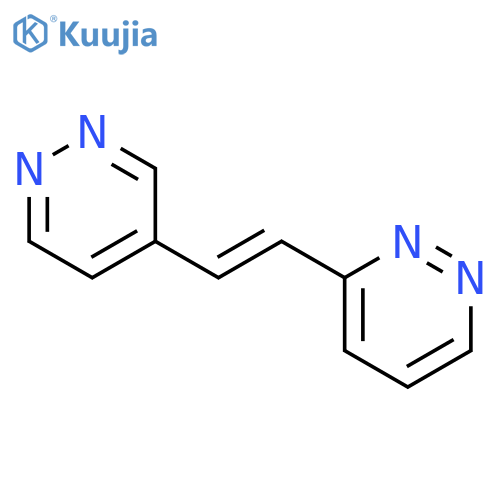 PYRIDAZINE, 3-[2-(4-PYRIDAZINYL)ETHENYL]- structure