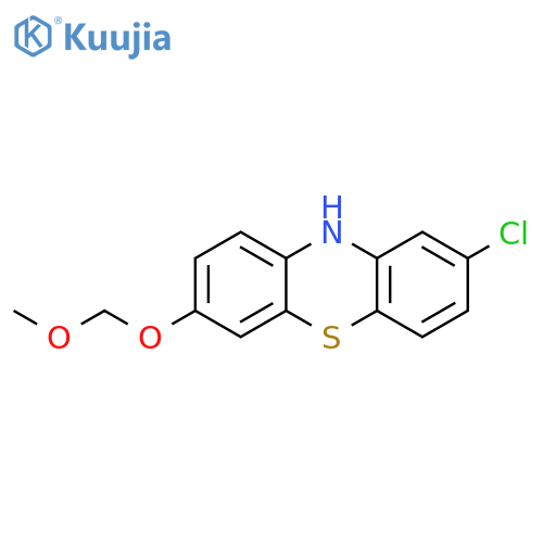 2-Chloro-7-(methoxymethoxy)-10H-phenothiazine structure