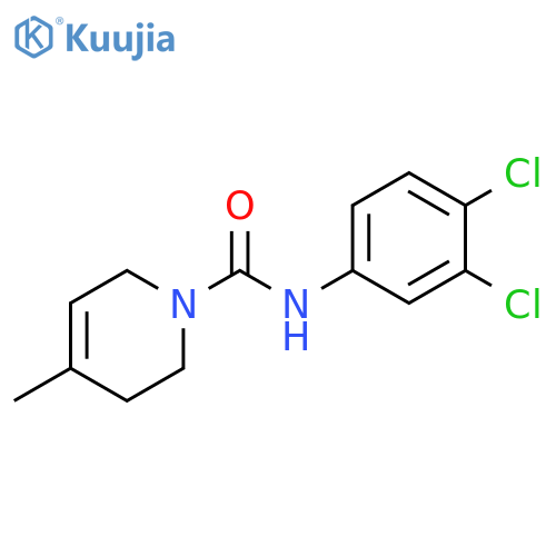1(2H)-Pyridinecarboxamide,N-(3,4-dichlorophenyl)-3,6-dihydro-4-methyl- structure