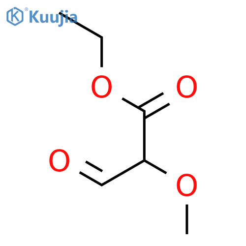 Propanoic acid, 2-methoxy-3-oxo-, ethyl ester structure