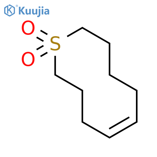 2H-Thiecin, 3,4,5,8,9,10-hexahydro-, 1,1-dioxide, (E)- structure